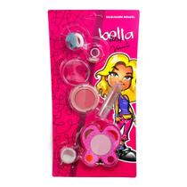 Kit Maquiagem Infantil Bella Teen Blush Brilho Labial