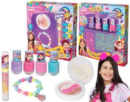Kit Maquiagem Infantil Com Esmalte E Pulseira Maria Clara JP