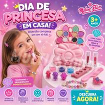 Kit Maquiagem Infantil Completo com Maleta Laço + Acessórios +3 Anos Kit Maquiagem Infantil Completo com Maleta Laço + Acessórios +3 Anos