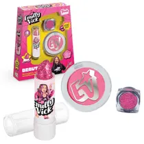 Kit Maquiagem Infantil Emilly Vick dos Rosa Blush Batom Gel Glitter Brink Model Kit Maquiagem Infantil Emilly Vick dos Rosa Blush Batom Gel Glitter Brink Model