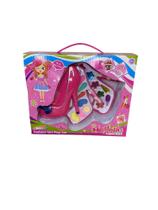 Kit maquiagem infantil fashion girl play