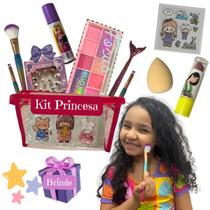 Kit Maquiagem infantil Kawaii Menina fofo fofa make presente Criança Kit Maquiagem infantil Kawaii Menina fofo fofa make presente Criança