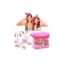 Kit Maquiagem Infantil MakeBrinq com Bolsa - Polibrinq