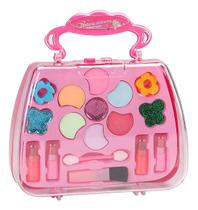 Kit Maquiagem Infantil Menina Estojo Completo Lavavel Brinquedo Beleza Criança Presente Kizumba Kit Maquiagem Infantil Menina Estojo Completo Lavavel Brinquedo Beleza Criança Presente Kizumba