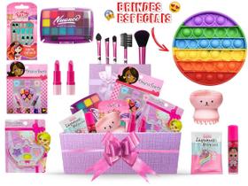 Kit Maquiagem Infantil Presente Menina Criança Linda Bz137 - Bazar Na Web