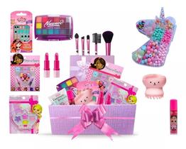 Kit Maquiagem Infantil Presente Menina Criança Linda IG137 Kit Maquiagem Infantil Presente Menina Criança Linda IG137