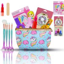 Kit Maquiagem Infantil Sombras Necessaire E Muito Mais Bz96 - Bazar Web