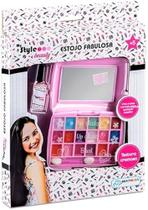 Kit Maquiagem My Style Beauty Estojo Fabulosa Multikids - Br1331