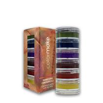 Kit Maquiagem Para Halloween Terror Hematomas Na Pele 6 Cores