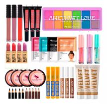 Kit Maquiagem Para Olhos Sombra Matte Revenda Kit Maquiagem Para Olhos Sombra Matte Revenda