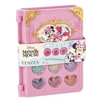Kit Maquiagem Portátil Sombra Brilho Brush Batom Teen Diário Rosa da Minnie Mouse Disney Fenzza Kit Maquiagem Portátil Sombra Brilho Brush Batom Teen Diário Rosa da Minnie Mouse Disney Fenzza