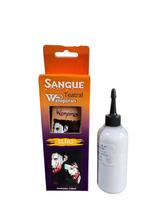 Kit maquiagem Terror sangue Wampirus 120ml+ látex 100ml Kit maquiagem Terror sangue Wampirus 120ml+ látex 100ml