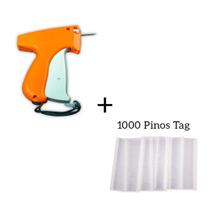 Kit Máquina Aplicador Tag + 1000 Pinos + 1000 Etiquetas Para Roupas