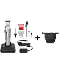 Kit Máquina de Acabamento HiViz Cordless E Lâmina Twide Black HiViz Wahl