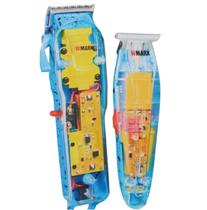 Kit Máquina de Cortar Cabelo Wmark - NG-108B/NG-202B