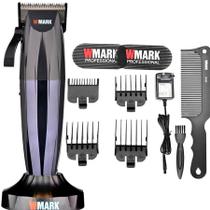 Kit Maquina De Corte Wmark Ng 222 Preto Com Base