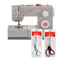 Kit Máquina de Costura 4423 + Tesoura 8" Tecido e Tesoura Multiuso Preta Kit Máquina de Costura 4423 + Tesoura 8" Tecido e Tesoura Multiuso Preta