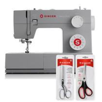 Kit Máquina de Costura 4423 + Tesoura 8" Tecido e Tesoura Multiuso Preta Kit Máquina de Costura 4423 + Tesoura 8" Tecido e Tesoura Multiuso Preta