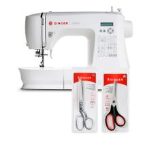 Kit Máquina de Costura C5605 + Tesoura 8" Tecido e Tesoura Multiuso Preta Kit Máquina de Costura C5605 + Tesoura 8" Tecido e Tesoura Multiuso Preta