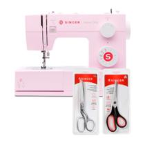 Kit Máquina de Costura HD4411 Tulip + Tesoura 8" Tecido e Tesoura Multiuso Preta
