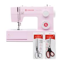 Kit Máquina de Costura HD4411 Tulip + Tesoura 8" Tecido e Tesoura Multiuso Preta Kit Máquina de Costura HD4411 Tulip + Tesoura 8" Tecido e Tesoura Multiuso Preta