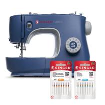 Kit Máquina de Costura M3335 e Blisters de Agulhas Kit Máquina de Costura M3335 e Blisters de Agulhas