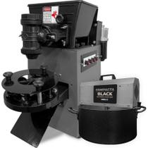Kit Máquina de Fazer Salgados Compacta Pop 4.0 Masseira Black Inox 5kg Compacta Print