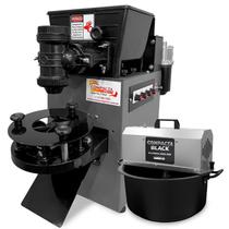 Kit Máquina de Fazer Salgados Compacta Pop 4.0 Masseira Black Inox 5kg Compacta Print