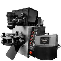 Kit Máquina de Fazer Salgados Modeladora Black Mix Masseira Black Inox 5kg
