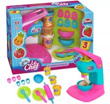 Kit Máquina de Massa de Modelar Le chef Usual - Usual Brinquedos