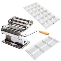 Kit Máquina De Massas Inox Macarrão E 2 Formas De Pastel - DASSHAUS E INJETEMP