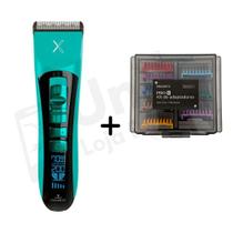 Kit Máquina de Tosa PRO X + Adaptador Propetz Sem Fio Profissional Original