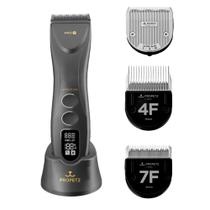 Kit Máquina de Tosa PRO7 + Lâmina Ultra Slim Inox + Lâmina 4F + Lâmina 7F Propetz
