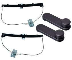 Kit Máquina de Vidro Diant + Manivelas Uno 2p 84 a 06