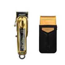 Kit Maquina Magic Clip Gold Wahl + Aparador Travel Shaver Kit Maquina Magic Clip Gold Wahl + Aparador Travel Shaver