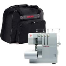 Kit Máquina Overloque 14HD854 e Bolsa de Transporte Singer