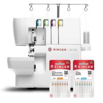 Kit Máquina Overloque S0105 e Blisters de Agulhas