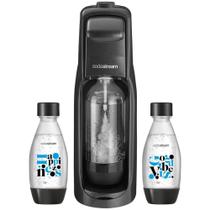 Kit Máquina Para Gaseificar Água Jet Sodastream + 2 Garrafas