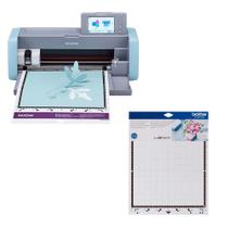 Kit Máquina Para Recorte Scanncut Sdx125v Brother 220v + Cadxmatstd12