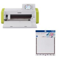 Kit Máquina Para Recorte Scanncut Sdx85v Brother 220v + Cadxmatstd12