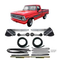 Kit Máquina Vidro Borracha Pestana Suporte Porta F1000 F4000