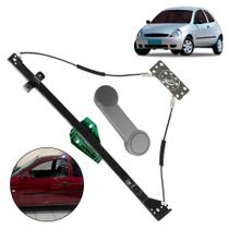 Kit Maquina Vidro E Manivela Ka 1997 A 2007 Esquerda Manual