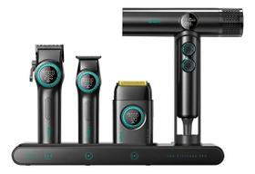 Kit Maquinas De Corte e Acabamento 4 em 1 Vgr Stepless Pro 1 Secador 110v Kit Maquinas De Corte e Acabamento 4 em 1 Vgr Stepless Pro 1 Secador 110v