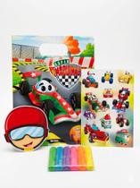Kit Máquinas Radicais - C/ Massinha, Adesivos, Máscara e Livro de Colorir Kit Máquinas Radicais - C/ Massinha, Adesivos, Máscara e Livro de Colorir