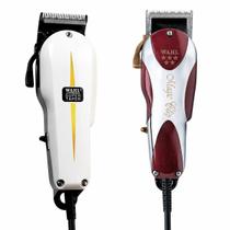 Kit Máquinas Wahl Super Taper Com Magic Clip Profissional, Motor V5000, V9000, Fade Original