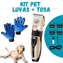 KIT Máquininha de tosa + de Luvas Tira Pêlos ideal a bichinhos KIT Máquininha de tosa + de Luvas Tira Pêlos ideal a bichinhos