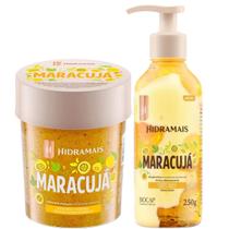 Kit Maracujá 1 Sabonete Esfoliante 350g + 1 Duo Gel Creme 250g Hidramais Kit Maracujá 1 Sabonete Esfoliante 350g + 1 Duo Gel Creme 250g Hidramais