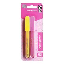 Kit Marca Texto Com 2 Unidades Amarelos e Rosa Rebecca Bonbon RB Brazil World Kit Marca Texto Com 2 Unidades Amarelos e Rosa Rebecca Bonbon RB Brazil World
