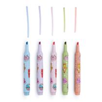 Kit Marca-texto com cheirinho Fini Leo&Leo Kit Marca-texto com cheirinho Fini Leo&Leo