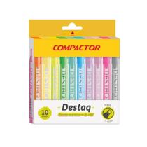 Kit Marca Texto Destaq com 10 Compactor
